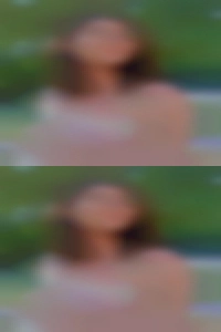 Horny woman nude eats cock.